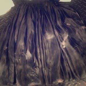 Black stretch waistband ballerina skirt